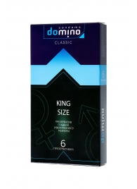 Презервативы увеличенного размера DOMINO Classic King size - 6 шт. - Domino - купить с доставкой в Калининграде