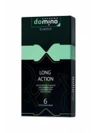Презервативы с пролонгирующим эффектом DOMINO Classic Long action - 6 шт. - Domino - купить с доставкой в Калининграде