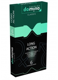 Презервативы с пролонгирующим эффектом DOMINO Classic Long action - 6 шт. - Domino - купить с доставкой в Калининграде