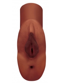 Коричневый мастурбатор Perfect Pussy Double Stroker - Pipedream - в Калининграде купить с доставкой