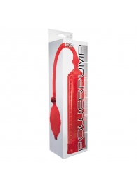 Красная вакуумная помпа Power Pump Red - Toy Joy - в Калининграде купить с доставкой