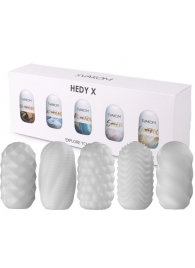 Набор из 5 мастурбаторов Hedy X5 Mixed - Svakom - в Калининграде купить с доставкой