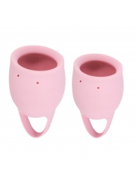 Набор из 2 розовых менструальных чаш Magnolia - Lola Games - купить с доставкой в Калининграде