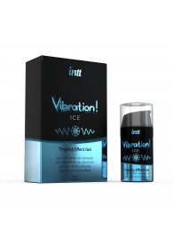 Жидкий интимный гель с эффектом вибрации Vibration! Ice - 15 мл. - INTT - купить с доставкой в Калининграде