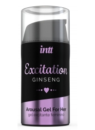 Женский возбуждающий интимный гель Excitation Ginseng - 15 мл. - INTT - купить с доставкой в Калининграде