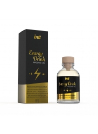Массажный гель с согревающим эффектом Energy Drink - 30 мл. - INTT - купить с доставкой в Калининграде