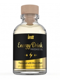Массажный гель с согревающим эффектом Energy Drink - 30 мл. - INTT - купить с доставкой в Калининграде
