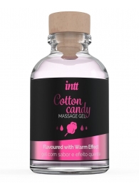 Массажный гель с согревающим эффектом Cotton Candy - 30 мл. - INTT - купить с доставкой в Калининграде