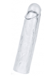 Прозрачная насадка-удлинитель Flawless Clear Penis Sleeve Add 1 - 15,5 см. - Lovetoy - в Калининграде купить с доставкой