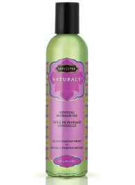 Массажное масло Naturals Island Passion Berry с ароматом тропических фруктов - 236 мл. - Kama Sutra - купить с доставкой в Калининграде