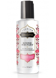Гель-лубрикант на водной основе Divine Nectars Strawberry Dream с ароматом клубники - 150 мл. - Kama Sutra - купить с доставкой в Калининграде