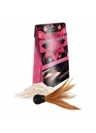Пудра для тела Honey Dust Body Powder с ароматом клубники - 28 гр. - Kama Sutra - купить с доставкой в Калининграде