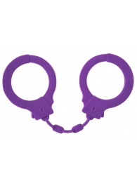 Фиолетовые силиконовые поножи Limitation - Lola Games - купить с доставкой в Калининграде