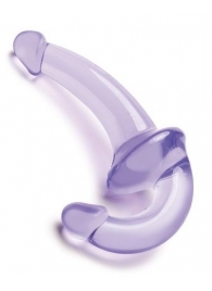 Фиолетовый безремневой страпон Strapless Strap-On - Lux Fetish - купить с доставкой в Калининграде