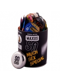 Текстурированные презервативы в кейсе MAXUS So Much Sex - 100 шт. - Maxus - купить с доставкой в Калининграде