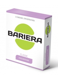 Классические презервативы Bariera Classic - 3 шт. - Bariera - купить с доставкой в Калининграде