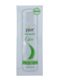 Лубрикант на водной основе pjur WOMAN Aloe - 2 мл. - Pjur - купить с доставкой в Калининграде