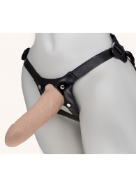 Пустотелый фаллопротез MEN STYLE - 17,5 см. - LOVETOY (А-Полимер) - купить с доставкой в Калининграде