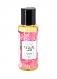 Массажное масло Pleasure Lab Delicate с ароматом пиона и пачули - 50 мл. - Pleasure Lab - купить с доставкой в Калининграде