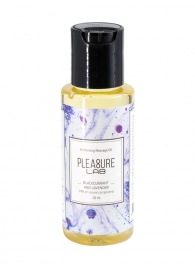 Массажное масло Pleasure Lab Enchanting с ароматом черной смородины и лаванды - 50 мл. - Pleasure Lab - купить с доставкой в Калининграде