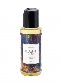 Массажное масло Pleasure Lab Relaxing с ароматом винограда и инжира - 50 мл. - Pleasure Lab - купить с доставкой в Калининграде