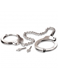 Металлические наручники Metal Leg Cuffs - Pipedream - купить с доставкой в Калининграде