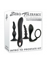 Набор стимуляторов простаты Intro To Prostate Kit - Zero Tolerance - в Калининграде купить с доставкой