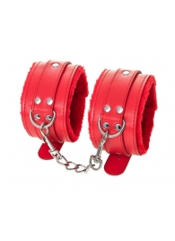 Красные оковы Anonymo из искусственной кожи - ToyFa - купить с доставкой в Калининграде