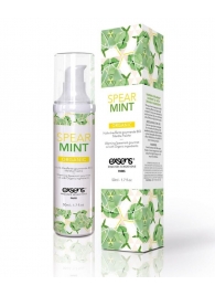 Разогревающее массажное масло Gourmet Spearmint Organic с органическими ингредиентами - 50 мл. - Exsens - купить с доставкой в Калининграде
