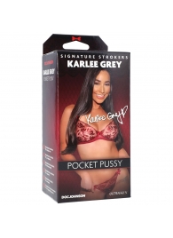 Мастурбатор-вагина Karlee Grey ULTRASKYN Pocket Pussy - Doc Johnson - в Калининграде купить с доставкой