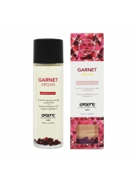 Органическое массажное масло GARNET ARGAN - 100 мл. - Exsens - купить с доставкой в Калининграде