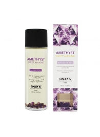 Органическое массажное масло AMETHYST SWEET ALMOND - 100 мл. - Exsens - купить с доставкой в Калининграде
