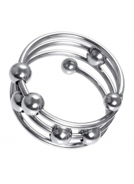 Большое металлическое кольцо под головку пениса - ToyFa - купить с доставкой в Калининграде