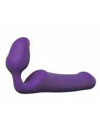 Фиолетовый безремневой страпон Queens L - Adrien Lastic - купить с доставкой в Калининграде