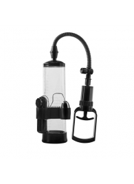 Прозрачная вакуумная помпа с вибрацией Vibrating Penis Pump - Dream Toys - в Калининграде купить с доставкой