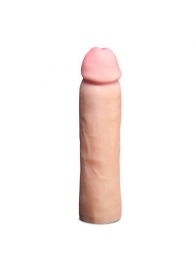 Телесная фаллическая насадка на пенис Magnum Xtender - 23 см. - Blush Novelties - в Калининграде купить с доставкой