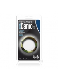 Эрекционное кольцо камуфляжной расцветки Silicone Camo Cock Ring - Blush Novelties - в Калининграде купить с доставкой