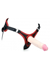 Пояс унисекс UNISEX Style с 2 насадками - LOVETOY (А-Полимер) - купить с доставкой в Калининграде