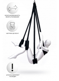 Черные секс-качели Anonymo №0503 - ToyFa - купить с доставкой в Калининграде