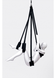 Черные секс-качели Anonymo №0503 - ToyFa - купить с доставкой в Калининграде