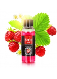 Массажное масло Eros fantasy с ароматом земляники - 50 мл. - Биоритм - купить с доставкой в Калининграде