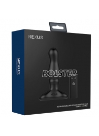 Черный вибростимулятор простаты Nexus Bolster - 12,3 см. - Nexus Range - в Калининграде купить с доставкой