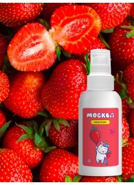 Универсальная смазка с ароматом клубники  Москва Вкусная  - 100 мл. - Москва - купить с доставкой в Калининграде