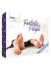 Эротический набор FANTASTIC PURPLE SEX TOY KIT - Toy Joy - купить с доставкой в Калининграде