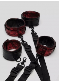 Изысканный набор фиксаций на кровати Reversible Under Mattress Restraint Set - Fifty Shades of Grey - купить с доставкой в Калининграде