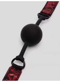 Кляп-шар на двусторонних ремешках Reversible Silicone Ball Gag - Fifty Shades of Grey - купить с доставкой в Калининграде