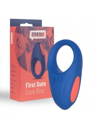Синее эрекционное кольцо RRRING First Date Cock Ring - FeelzToys - в Калининграде купить с доставкой