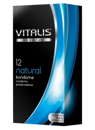Классические презервативы VITALIS PREMIUM natural - 12 шт. - Vitalis - купить с доставкой в Калининграде