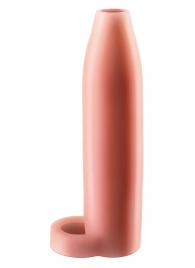 Телесная насадка Real Feel Enhancer XL - 17 см. - Pipedream - в Калининграде купить с доставкой