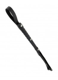 Чёрная плетка Deluxe Cat O  Nine - 62 см. - Pipedream - купить с доставкой в Калининграде